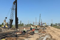 Thi công cao tốc Cao Lãnh - An Hữu, giai đoạn 1