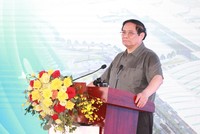 Thủ tướng Phạm Minh Chính phát lệnh khởi công Dự án.