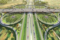 Phối cảnh đường Vành đai 4 - vùng Thủ đô