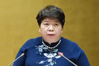 Chủ nhiệm Ủy ban Xã hội Nguyễn Thúy Anh.