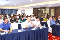 Các đại biểu dự hội thảo tập huấn nghiệp vụ xúc tiến đầu tư năm 2024. Ảnh Minh Hương