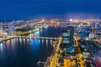 Sông Hàn - dòng sông huyết mạch của Đà Nẵng. Ảnh Ánh Dương