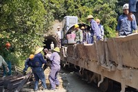 Sự cố sạt lở hầm Bãi Gió đã khiến Tổng công ty Đường sắt Việt Nam thiệt hại 50,458 tỷ đồng.