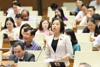 Đại biểu Phạm Thị Thanh Mai (Hà Nội).