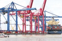 Kể từ khi triển khai hoạt động thu phí cảng biển từ ngày 1/4/2022 đến hết ngày 31/5/2024, TP.HCM đã thu được 4.717 tỷ đồng. Ảnh: Anh Quân