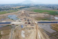 Nhiều đoạn của Dự án cao tốc Khánh Hòa - Buôn Ma Thuột giai đoạn 1 vướng mặt bằng. Ảnh: T.X.V.K