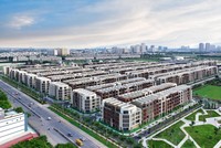 Dãy nhà phố thương mại SOHO trên mặt tiền Đỗ Xuân Hợp mới được tung ra thị trường