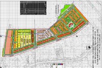 Sơ đồ tổ chức không gian kiến trúc cảnh quan Khu đô thị mới An Bình (khu 3)