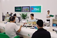 Riêng quý II/2024, số tiền được đẩy ra nền kinh tế là 422.000 tỷ đồng. Ảnh: Đức Thanh