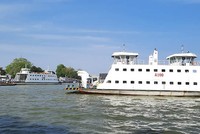 Dự án xây dựng cầu Đình Khao bắc qua sông Cổ Chiên, nối liền hai tỉnh Vĩnh Long và Bến Tre thay thế cho phà Đình Khao hiện nay