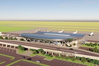 Phối cảnh sân bay Quảng Trị.