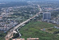 TP.HCM đang mở rộng Quốc lộ 50, một phần dự án hoàn thành vào cuối năm 2024