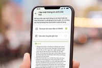 Hình ảnh khách hàng cập nhật thông tin sinh trắc học trên ứng dụng VCB Digibank (Nguồn: Vietcombank).