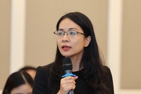 Bà Nguyễn Linh Phương - Phó Vụ trưởng Vụ Chính sách tiền tệ NHNN. 