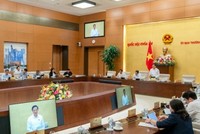 Phiên họp sáng 23/7 của Ủy ban Thường vụ Quốc hội.