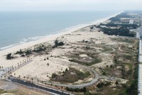 Một dự án du lịch chậm tiến độ tại khu vực xã Bảo Ninh, TP. Đồng Hới, Quảng Bình