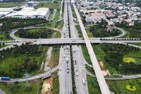 Nút giao Dầu Giây - điểm khởi đầu của tuyến cao tốc Dầu Giây - Tân Phú.