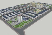 Phối cảnh Dự án Khu đô thị mới và Khu công nghệ thông tin tập trung TP. Cần Thơ