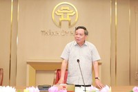 Phó bí thư Thành ủy Nguyễn Văn Phong phát biểu tại Hội nghị.