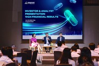 CTCP Dược phẩm Imexpharm tổ chức Hội nghị nhà đầu tư và chuyên gia phân tích nhằm công bố kết quả kinh doanh 6 tháng đầu năm 2024. Nguồn Imexpharm. 