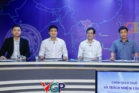 Các chuyên gia trao đổi tại Tọa đàm "Chính sách thuế - tài sản số và trách nhiệm của doanh nghiệp". Ảnh: VGP