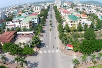 Đô thị thành phố Quảng Ngãi, tỉnh Quảng Ngãi. Ảnh: P.V
