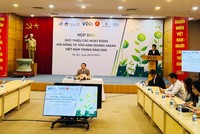 Họp báo giới thiệu hoạt động của ASEAN BAC Việt Nam trong năm 2024. Ảnh: Nhung Bùi.