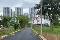 Một góc Dự án Khu dân cư Tân An Huy còn dở dang (Ảnh: N.S).