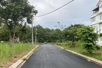 Một góc Dự án Khu dân cư Tân An Huy. (Ảnh: N.S)