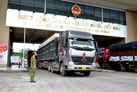 Cửa khẩu Kim Thành, Lào Cai thông quan trở lại từ 11 giờ ngày 11/9