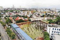 Dự án khu chung cư và thương mại Metro Star vẫn bất động sau thông tin được giải cứu. Ảnh: Gia Huy 