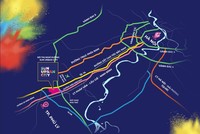 Vị trí đắc địa kết nối Sun Urban City Phủ Lý, Hà Nam với Hà Nội và khu vực.