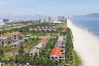 Dự án Khu du lịch biển The Song trên tuyến đường ven biển Đà Nẵng xây dựng dang dở, hoang phế.
