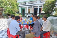 Tuyên truyền chính sách BHXH, bảo hiểm y tế địa bàn xã Lý Văn Lâm, TP. Cà Mau