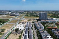 Khu đô thị mới An Vân Dương, nơi tập trung nhiều hạng mục của dự án “Chương trình Phát triển các đô thị loại II” (các đô thị xanh) – Tiểu dự án Thừa Thiên Huế. Ảnh: Ngọc Tân 