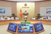 Chính phủ tổ chức Hội nghị trực tuyến với các địa phương và phiên họp thường kỳ Chính phủ tháng 9/2024 để thảo luận về tình hình kinh tế - xã hội (Ảnh VGP)