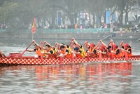 Hà Nội tổ chức Giải bơi chải thuyền rồng mở rộng năm 2024