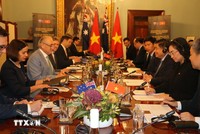 Hội nghị Bộ trưởng Đối tác kinh tế Việt Nam - Australia lần thứ tư. Ảnh: TTXVN