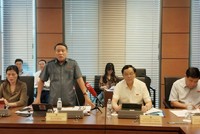 Đại biểu Hà Sỹ Đồng (Quảng Trị) phát biểu tại tổ.