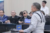 Bị cáo Trần Văn Tuynh, cựu Giám đốc Ban quản lý dự án công trình xây dựng y tế.