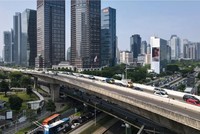 Một góc thành phố Jakarta, Indonesia. Ảnh: AFP