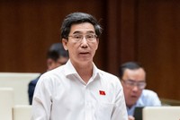 Đại biểu Trần Chí Cường (Đà Nẵng) phát biểu tại hội trường.