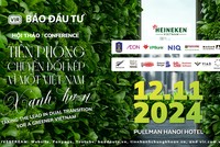 Ngày 12/11/2024, Báo Đầu tư tổ chức Hội thảo: "Tiên phong Chuyển đổi kép vì một Việt Nam xanh hơn"