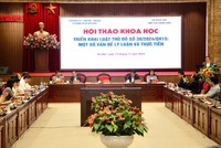 Toàn cảnh hội thảo.