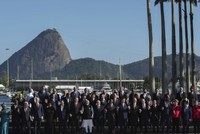 Các nhà lãnh đạo G20 chụp ảnh tại lễ khai mạc Hội nghị thượng đỉnh ở Rio de Janeiro, Brazil vào ngày 18/11/2024. Ảnh: AFP 