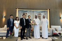 Đoàn công tác SCIC và lãnh đạo QIA chụp ảnh lưu niệm