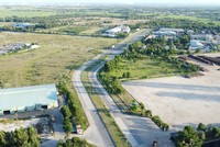 Khu công nghiệp Quán Ngang Quảng Trị, nơi dự án sẽ được triển khai - Ảnh: Ngọc Tân