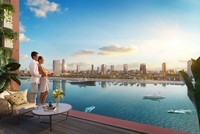 Căn hộ The Symphony bên sông Hàn dễ dàng “chinh phục” cộng đồng người nước ngoài tại Đà Nẵng. (Ảnh phối cảnh minh họa)