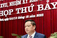 Chủ tịch UBND tỉnh Thái Bình được bầu làm Bí thư Tỉnh ủy với 100% phiếu tín nhiệm 