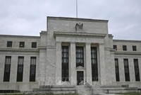  Trụ sở Cục Dự trữ liên bang Mỹ ở Washington DC, Mỹ. (Ảnh: THX/TTXVN)